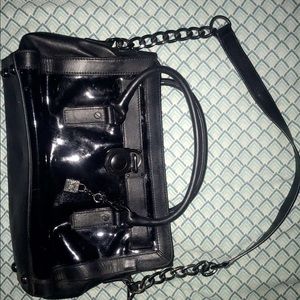 Michael Kors purse with 2 keychains